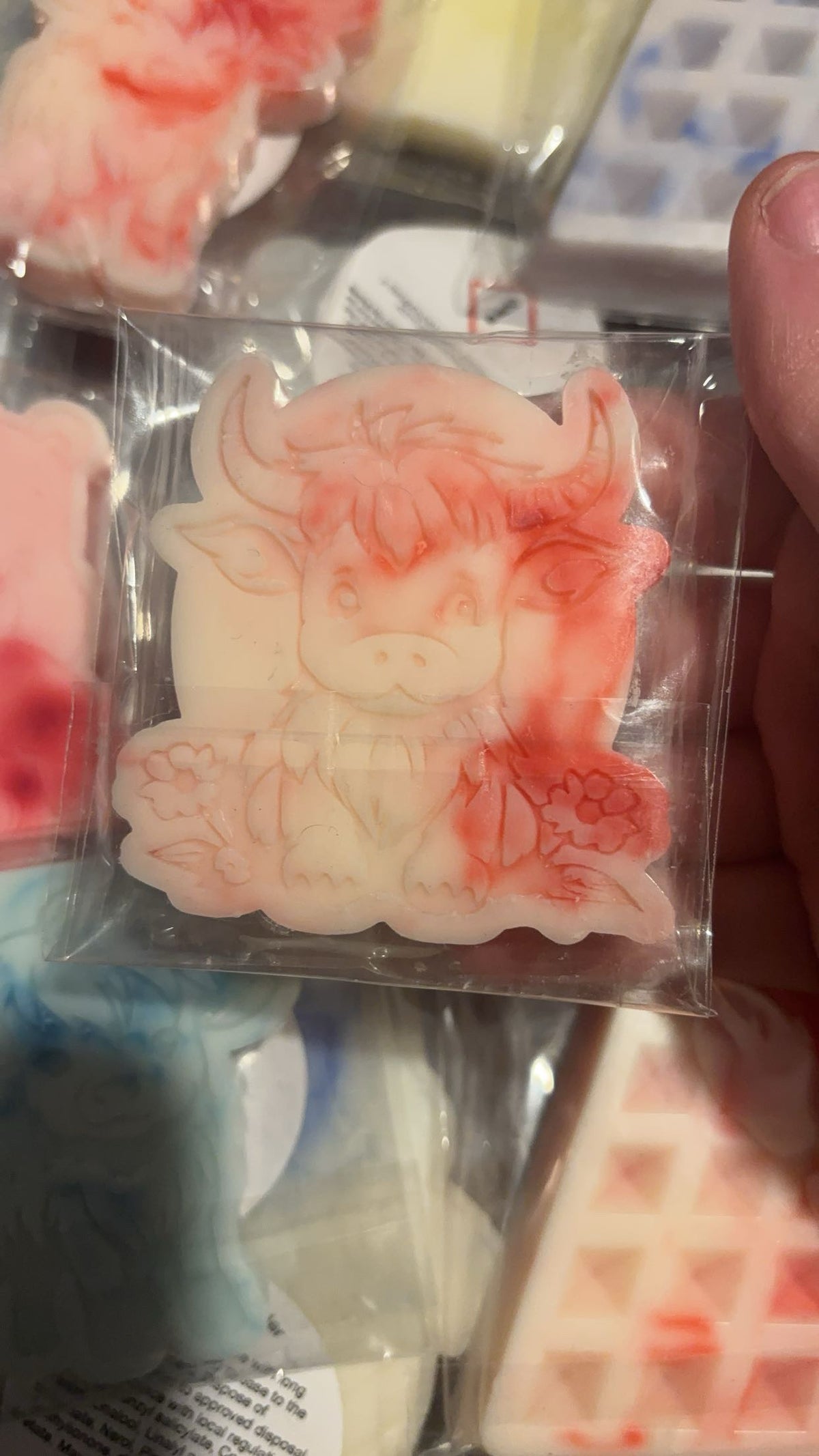 Highland Cow Wax Melt Shape